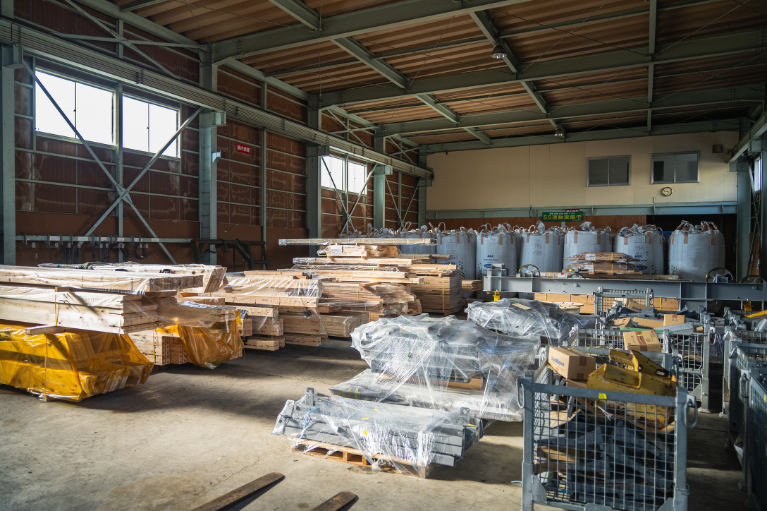 倉庫保管での納期調整可能